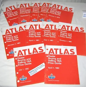 11 Collectible Vintage Automotive 1979 1981 1982 Amoco Atlas Price Buyer's Guide - Foto 1 di 4