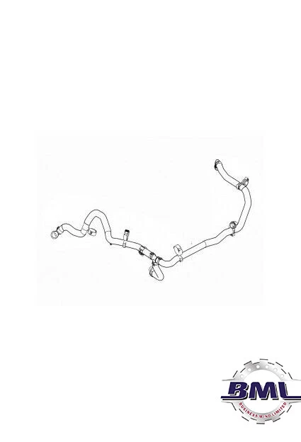 JAGUAR - XE RANGE 2015 OIL COOLER HOSE EXCEPT AIR HEATER GENUINE PART- T2H23886 - Image 1 of 1