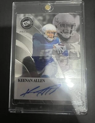 2024 LEAF PRESS PASS PREMIUM  KEENAN ALLEN 12/49 AUTO - Image 1 of 2