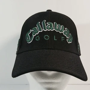 Callaway Golf FT Fusion Technology Black Fitted Hat L/XL EUC Tour i Adjustable - Picture 1 of 16