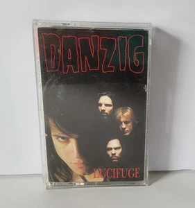 Danzig II Lucifuge Vintage Cassette Tape 1990 American Recordings Metal Misfits - Picture 1 of 5