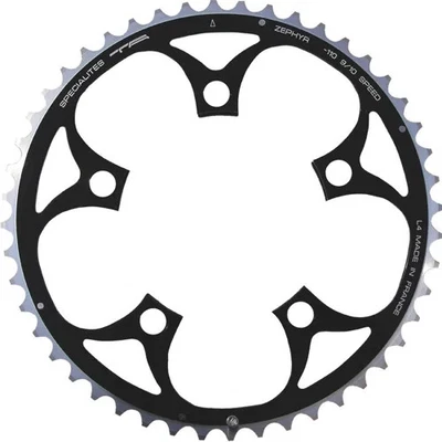 Specialites Ta 110pcd Zephyr 9-10X 5-Arm Middle Outers Chainring Black  - Image 1 of 3