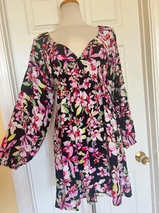 ROXY Vestido de Playa Floral Talla L - Imagen 1 de 6