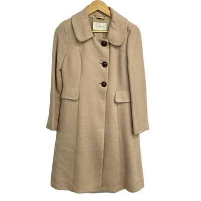 Auth HARRODS - Beige Women's Coat - Image 1 of 4