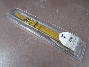 48 - HIRSCH NOS Saddle leather 10mm Watch Strap - Picture 1 of 3