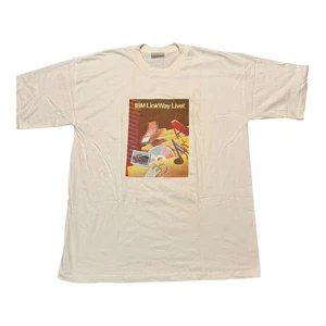 De colección 90 IBM LinkWay Live! Camiseta Promo Share the Vision XL Software Informático Rara - Imagen 1 de 16