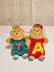 Alvin & Theodore Plush Chip Monks, 1987 - Imagen 1 de 3