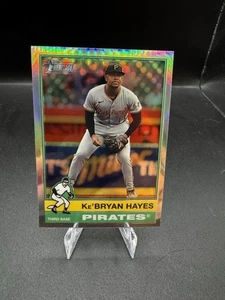 2025 Topps Heritage - Ke'Bryan Hayes #360 Chrome Refractor - Picture 1 of 2