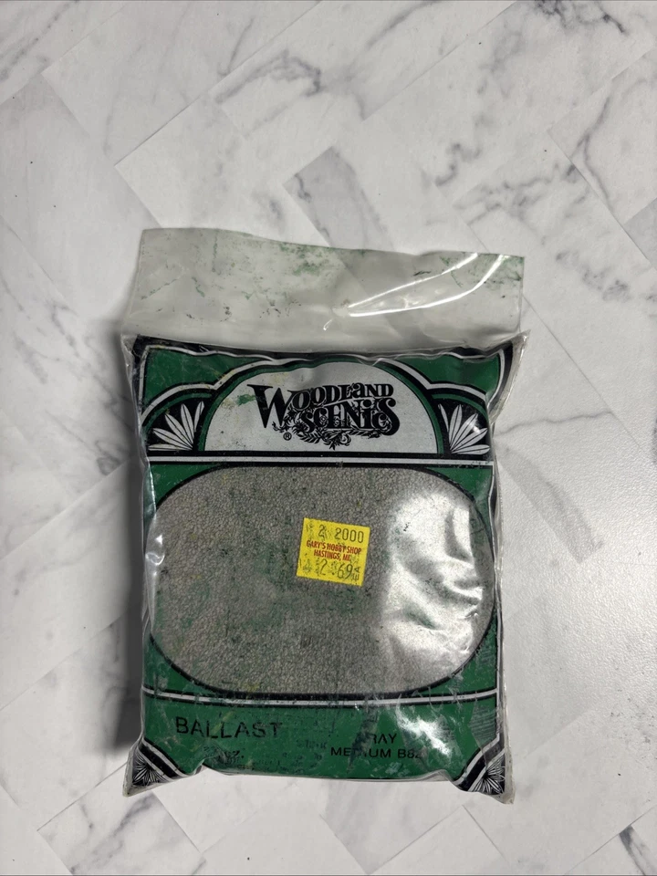 Woodland Scenics B82 Ballast Medium Gray 18 Cubic Inches