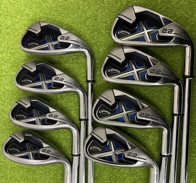 Callaway X-22 X22 Iron Set #5-9,P,A,S (8Clubs) / Flex R Regular N.S.PRO950GH - Image 1 of 4