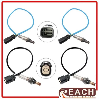 Sensor de oxígeno aguas arriba y aguas abajo 4 piezas para Ford Transit-150/250/350 2015 3,7 L Foto 1 de 4