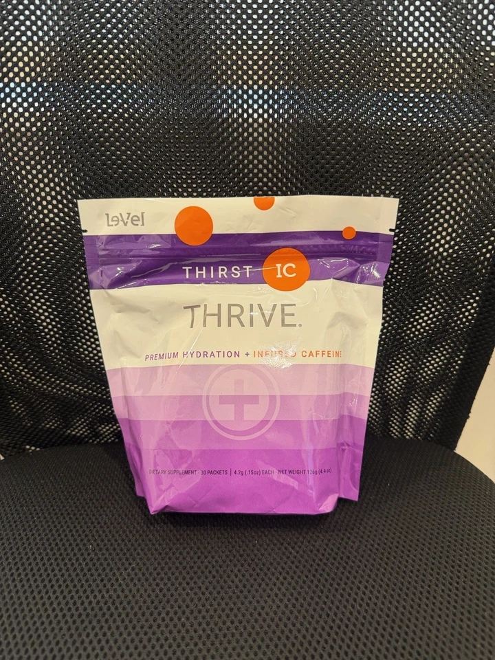 Uva Le vel Thrive Thirst con hidratación con cafeína 16 porciones - Envío gratuito Foto 1 de 2