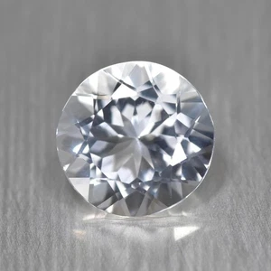 2.76Ct Round_Stunning Brazilian Untreated Goshenite Beryl Gemstone - Picture 1 of 1
