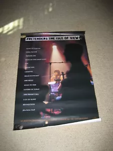 Pretenders-The Isle of View-In Store-Promo-1995-Poster - Picture 1 of 3