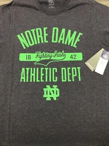 New w/Tags, NOTRE DAME FIGHTIN' IRISH T-Shirt, Medium, Genuine College Product - Picture 1 of 1