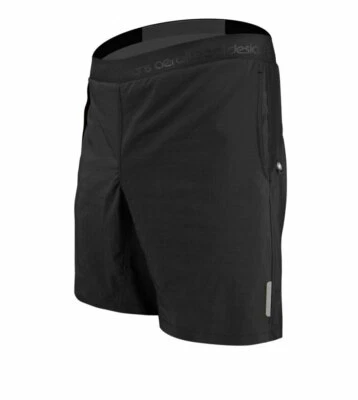 Aero Tech Men's USA MTB PADDED Mountain Bike Shorts w Shorter 8" Inseam - Image 1 of 4