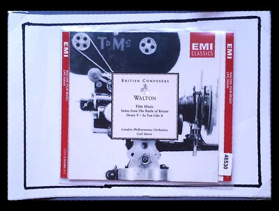 CARL DAVIS: Walton - Film Music    > VG+/EX (CD) - Bild 1 von 3
