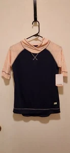 MARIKA MÄDCHEN FLECK KAPUZE 3/4 ÄRMEL TOP MIT RAGLAN FLECKÄRMELN (L 14/16) NEU MIT ETIKETT - Bild 1 von 14