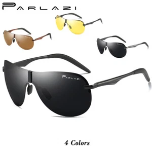 Parlazi Sunglasses Tac Polarized Anti UV400 UVS UVC Frameless 4 Colors - Picture 1 of 26