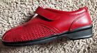 Women's Sneakers Casual Leather Walking Comfort Shoes Propet Red Tab 9W D