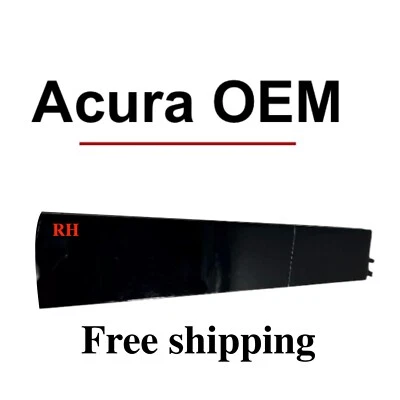 OEM Acura TLX 15-20 Puerta Moldura Vidrio Ventana Borde Tapa Pasajero Lado Trasero Foto 1 de 4