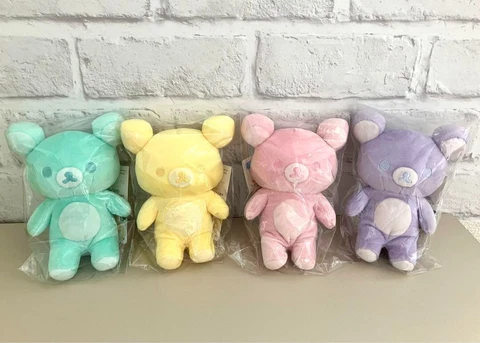 Rilakkuma 20Colors 4seasons Spring Plush doll San-X Set of 4 Cover