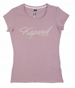 T SHIRT KAPORAL FEMME BASEH LAVANDE MANCHES COURTES - Bild 1 von 1