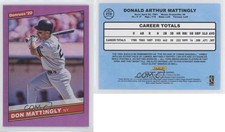 2020 Panini Donruss Retro 1986 Holo Purple Don Mattingly #216
