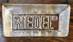 Riedel Jr. Crystal Glass display weight paperweight clear - Picture 1 of 6
