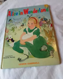 1955 Alice In Wonderland Lewis Carroll Marjorie Torrey Random House - Picture 1 of 12