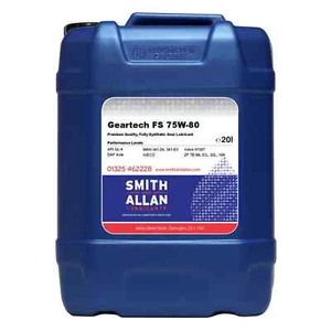 Fully Synthetic EP 75W-80 Gear Oil Differential Oil API GL-4 20 Litre 20L - Picture 1 of 1