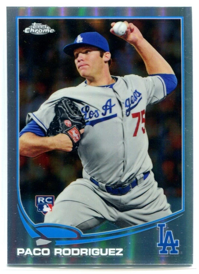 PACO RODRIGUEZ 2013 Topps Chrome Baseball Refractor RC #182 - Image 1 of 1