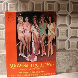 MISS WORLD USA 1975 - Program book - Picture 1 of 9
