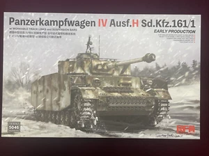 PzKpfw IV Ausf H Medium Tank Early Prod. 1/35 Scale RFM Unassembled AFV kit#5046 - Picture 1 of 11