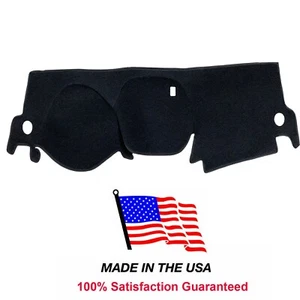 Black Carpet Dash Cover Compatible w/ Acura RDX 2013-2018 No Navigation - Picture 1 of 11
