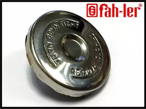 Tappo serbatoio carburante trattore ACCIAIO INOX lucido Massey Ferguson + David Brown - Foto 1 di 2