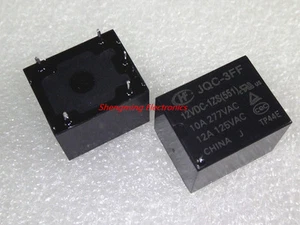 10 piezas 5 pines 12V JQC-3FF-012-1ZS JQC-3FF-12VDC-1ZS 10A T73 HONGFA relé de alimentación - Imagen 1 de 1