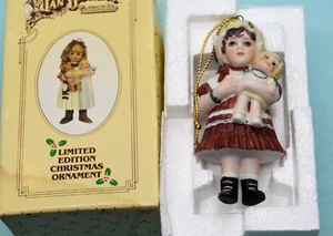 Jan Hagara porcelain Royal Orleans Lydia Christmas Ornament w/ COA - Picture 1 of 3