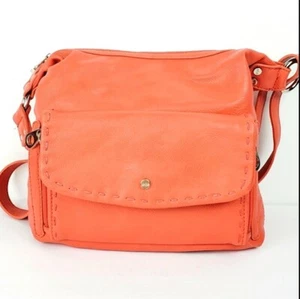Co-Lab Women's Faux Leather Coral Crossbody w/ Built in Wallet EUC MUST SEE! - Picture 1 of 7