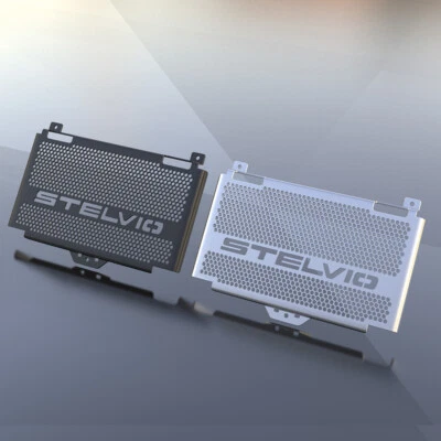 Motorcycle radiator guard aluminium For Moto Guzzi Stelvio 1200 2008-2009-2010 - Image 1 of 4