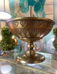 Pottery Barn Teen Brass Metal Ring Dish Jewelry Holder Bowl Display - Picture 1 of 11