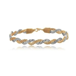 Ronaldo PURE LOVE  Gold, Silver Bracelet - Picture 1 of 1