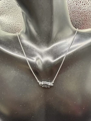 ⭐️Collar Kendra Scott Bridgette Drusy Negro Metálico Foto 1 de 4