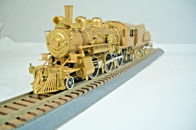 FUJIYAMA KOGYO SOUTHERN PACIFIC CLASS M-4 2-6-0 BRASS HO LOCOMOTIVE & TENDER - Image 1 of 4