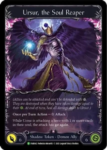 Ursur, the Soul Reaper (FAB042) - Rainbow Foil (Extended Art) quasi nuovo carne e sangue - Foto 1 di 1