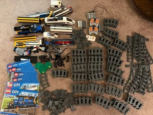 Lego City RC Juego Tren de Carga 60052 7897 Vagones Camión Locomotora LEER INCOMPLETO - Imagen 1 de 11