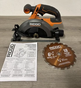 RIDGID R8655 18V 18 Volt Cordless 6 1/2 in. Circular Saw (Tool Only) - Picture 1 of 8