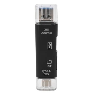 5-in-1 Multifunctional OTG Card Reader Micro- / Card / USB Reader Support7018 - Photo 1 sur 8