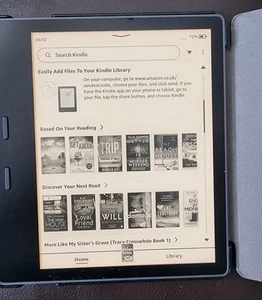 Amazon Kindle Oasis 10th Generation S8IN40 Grey 8GB WiFi eBook Reader - Picture 1 of 8