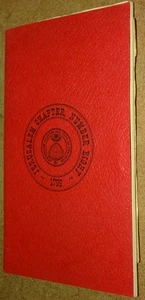 Jerusalem Chapter Number Eight 1897 Royal Arch Masons New York By-Laws Booklet - Picture 1 of 7